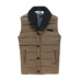 Retro nam mùa đông vest nam ấm độn coat vest nam vest vest bông coat jacket triều 0081 Áo vest cotton