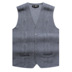 Trung và cũ tuổi của nam giới mùa xuân và mùa thu mỏng vest cha áo len vest vest len ​​vest đan cardigan kích thước lớn Dệt kim Vest