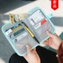 Hộ chiếu mới chủ đa chức năng giấy chứng nhận gói hộ chiếu gói bảo vệ bìa Hàn Quốc túi tài liệu không thấm nước giữ vé thẻ nữ gói ví đựng thẻ nhiều ngăn