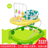 Baby walker xe đẩy có thể gắn kết 6-7-18 tháng đa chức năng chống rollover bé giúp trẻ em âm nhạc xe tập đi thông minh