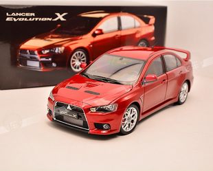 オリジナル 1:18 三菱ランサー三菱 EVO10 EVOX EVO 10 EVO X 車モデルコレクション