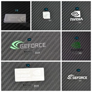 Kim loại biểu tượng đồ họa máy tính dán NVIDIA NVIDIA dấu biểu tượng thẻ N dán biểu tượng kim loại - Phụ kiện máy tính xách tay