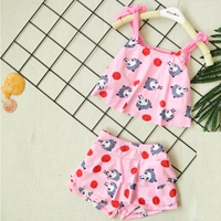 Bộ đồ bơi bé gái dễ thương mặc bikini bikini bé gái 3-6-9 tuổi - Bộ đồ bơi của Kid do boi be gai