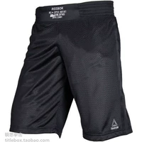 Reebok, оригинальные боксерские штаны, черные шорты для тренировок, США
