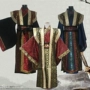 Tam quốc Cao Cao Liu Bei Sun Quan trang phục quần áo Hanfu Han triều đại quần áo nam thẳng clothes quần áo sâu Tang trang phục - Trang phục dân tộc shop ban do dan toc