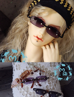 taobao agent BJD doll with glasses 3 points, Uncle Pu, uncle, a giant baby -free sunglasses to send box cloth
