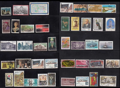 [Глобальное почтовое агентство] Двадцать -25 Не повторяющиеся марки в Южной Африке -все это крупные и средние матки иностранные коллекции