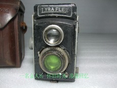 Камера 老物件lyraflex日本双反老照相机很少见带原装皮套可收藏装饰摆设