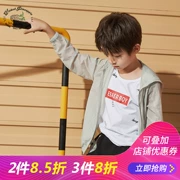 Yibeihuangcheng quần áo trẻ em cậu bé chống nắng quần áo trẻ em lớn của điều hòa không khí áo sơ mi ánh sáng áo khoác da quần áo ngoài trời sun bảo vệ quần áo mùa hè