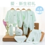 Bộ quần áo cotton cho bé sơ sinh 0-3 tháng mùa xuân các set đồ sơ sinh đẹp 