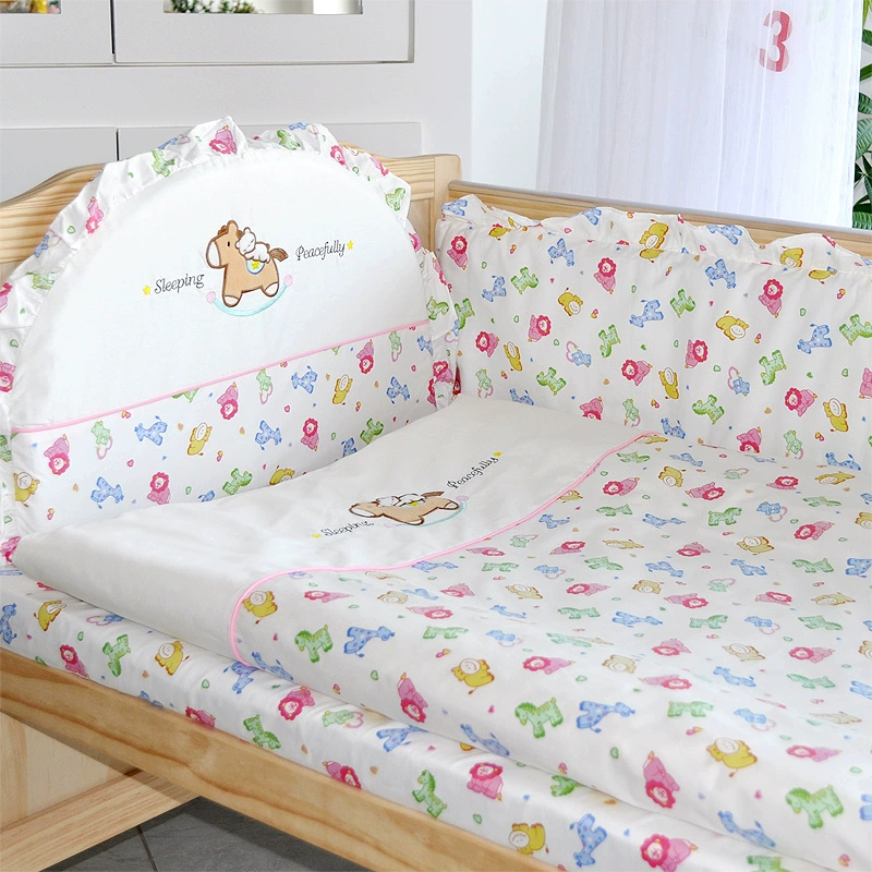 Baby Love Mười ba bộ Bộ đồ giường 105 * 60 100% Cotton Bộ đồ giường cho bé Bộ đồ giường cho trẻ sơ sinh - Túi ngủ / Mat / Gối / Ded stuff