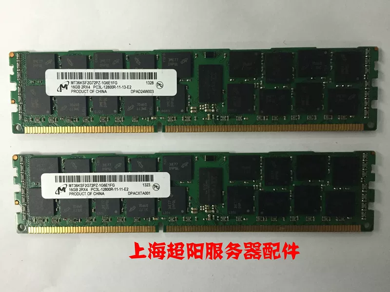 Оригинальная память сервера 16 ГБ DDR3 ECC REG, 2Rx4 PC3L-12800R 1600MHz