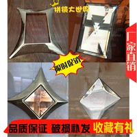 Чужое зеркало Ультра -белолочное стеклянное стеклянное двойное слоя алмаза с мягкой сумкой -шпиль