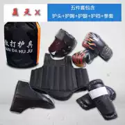 Sanda đồ bảo hộ Găng tay đấm bốc Quần áo Taekwondo Đồ bảo hộ Hoàn chỉnh võ thuật trẻ em võ thuật chiến đấu Chiến đấu quyền anh