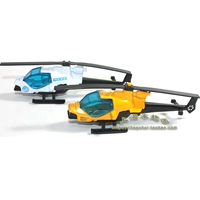 Hợp kim máy bay trực thăng nhỏ mô hình tĩnh máy bay đồ chơi khoảng 10 cm dài cánh quạt di chuyển xe đồ chơi cho bé