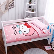 Bông chăn ba mảnh thiết lập với lõi bộ đồ giường bé sáu bộ cotton quilt cover trẻ em mùa đông quilt mẫu giáo