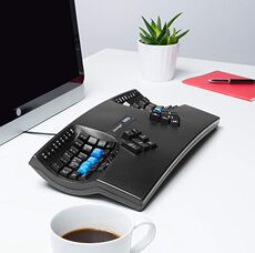 MIDI-клавиатура kinesis advantage2 二代人体工程学机械键盘 茶轴.