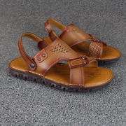 Dép nam 2018 mới mùa hè nam BH166 đầy đủ giày da đi biển sandal đôi sử dụng thời trang nam hở ngón