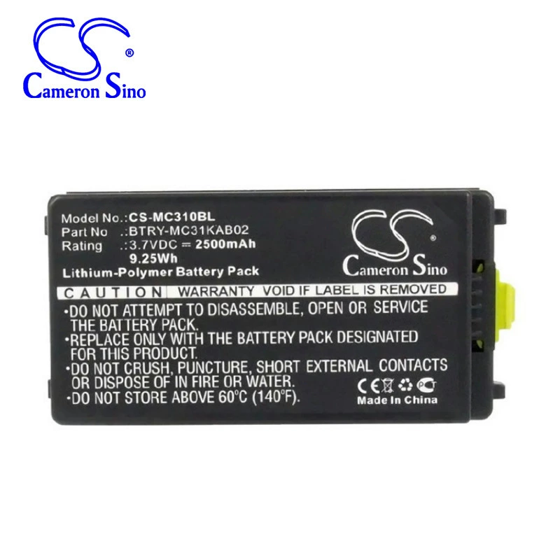 SSRCameronSino áp dụng Symbol MC3100, pin máy quét mã vạch 82-127909-0 - Thiết bị mua / quét mã vạch