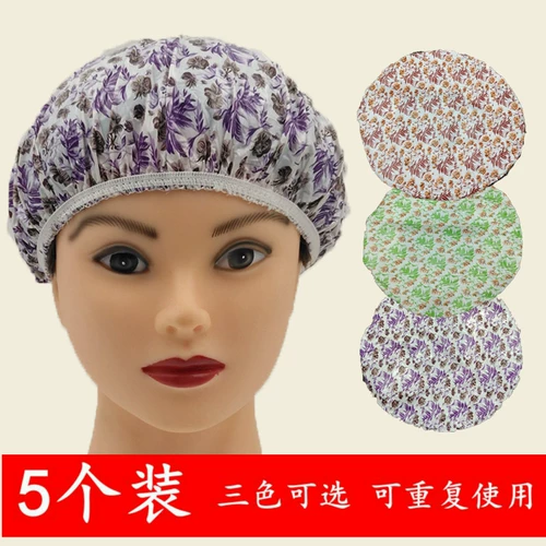 Одноразовая водонепроницаемая шапочка для душа для взрослых, шапка, шапочка для волос