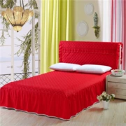 Hàn quốc phiên bản của giường bông váy đặc biệt cung cấp trải giường dày bìa giường Simmons bảo vệ trải giường trải giường cover
