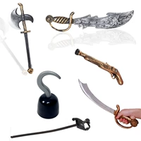 Trang trí Halloween Đạo cụ Vũ khí Mô phỏng Cướp biển Caribbean Pirate Pirate Pirate Pirate Pirate Zorro Sword Phụ kiện - Sản phẩm Đảng / Magic / Hiệu suất đồ hóa trang tóc giả