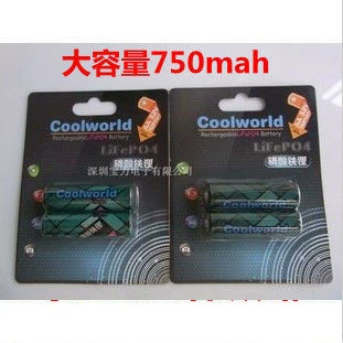 Гонконг Kuyu Coolworld № 5 750mah 3,2 В 14500 литий -фосфатный аккумулятор, чтобы отправить ванну
