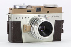 Камеры 代购stroke㊣ 古着50年代双色防滑皮革35mm旁轴照相机