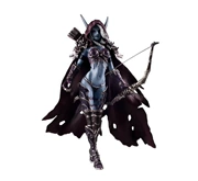 Thế giới của Warcraft 7 Sylvanas Nữ hoàng Undead Nữ hoàng Sylvanas Windrunner - Capsule Đồ chơi / Búp bê / BJD / Đồ chơi binh sĩ