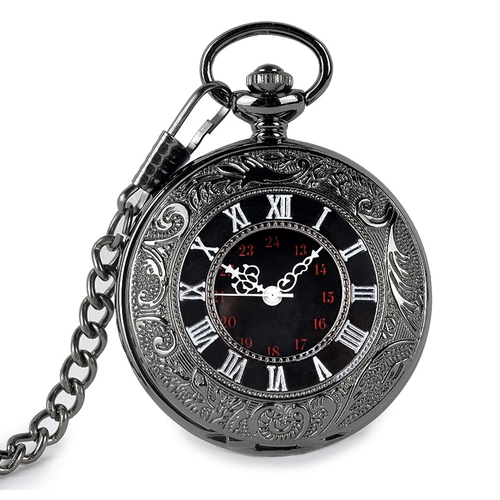 Ретро карманные часы, аксессуар для школьников, трендовое ожерелье подходит для мужчин и женщин, кварцевые часы, фотография