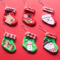 Маленькие носки, рождественское ювелирное украшение, макет, подарок на день рождения, в корейском стиле, наряжаться