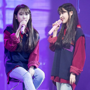 IU Li Zhien với V-cổ màu sắc tương phản áo len vest nữ lỏng lẻo 2018 mới khâu chic vest áo len