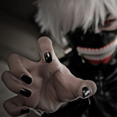 taobao agent Tokyo Ghost Kinmuyan Blackized Nail COSPLAY props to go to Tokyo Type 24 tablets and send nail glue