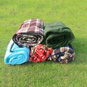 Lông cừu túi ngủ ngoài trời lông cừu túi túi lót phong bì điều hòa không khí chăn dày cắm trại siêu nhẹ - Túi ngủ