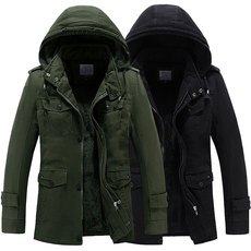 Куртка mens winter coat fleece cotton