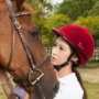 Cưỡi ngựa cưỡi mũ bảo hiểm ngựa mũ ngựa mũ ngựa mũ bảo hiểm thể thao cưỡi thiết bị tám chân rồng ngựa bcl211401 yên ngựa da