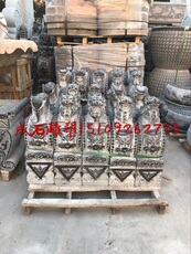 Изделия из мрамора 西北陕西西安高度1米80公分狮子门墩石抱鼓石石鼓