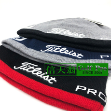 Кепка для гольфа 冬季羊毛保暖帽titleist泰特利斯高尔夫琐温防风柔软舒适暖和