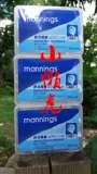 Mannings Wanning Mint Dental Vegetarian 60m Ultra -Fine Fresh Mint Приправленная зубная нить чистый зубной зуб Visa виза зуб