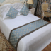 Chenille bộ đồ giường khách sạn khách sạn cao cấp thời trang khăn trải giường Châu Âu giường cờ giường đuôi pad trải giường Trải giường