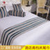Chenille bộ đồ giường khách sạn khách sạn cao cấp thời trang khăn trải giường Châu Âu giường cờ giường đuôi pad trải giường Trải giường