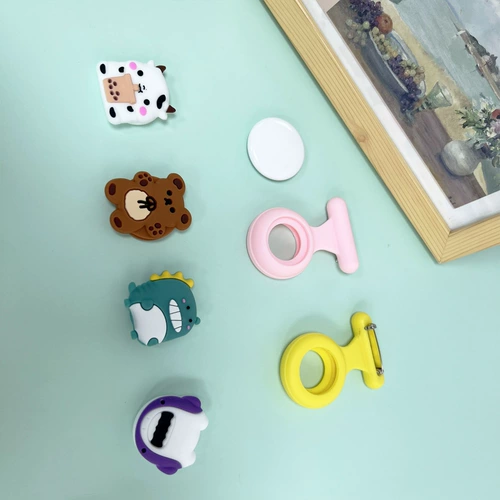 Apple, силиконовый защитный чехол, детская брошь, милая булавка