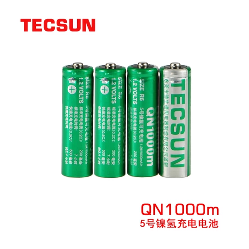 TECSUN/DESHENG QN1000M 5 НИКЕЛЬ -ХИДРИДА зарядка батарея