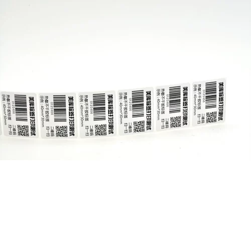 Meiku Thermal Tag Baper 40*30*800 листов электронной масштабной бумаги без сухого клейкой бумажной штрих -код под названием бумажный клей
