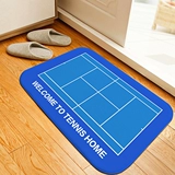 Теннисный креативный ковер для бадминтона, нескользящий коврик для гостиной