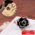 Nữ phiên bản Nhật Bản và Hàn Quốc thời trang đơn giản cá tính sinh viên thủy triều kim cương hoa hồng khai trương nhẫn ngón tay phóng đại
