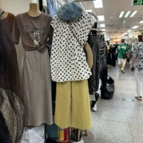 Южнокорейский летний товар, летняя одежда, штаны для отдыха, в корейском стиле, высокая талия, свободный крой