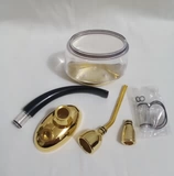 Changda CD-901 Водный табачный горшок с табаком для табака с борьбой с дымом Shri Двухрасково-использование Hengda Cerast -US Табак бутылок (золото и серебро) Бесплатная доставка