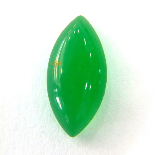 Зеленый драгоценный камень для кольца из нефрита, инкрустация камня, с драгоценным камнем