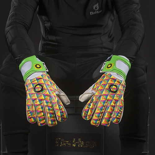Fire Football American Make Elite Sport Top с красочным цветом Matchmaker Finger Persong Keepkeer Gloves